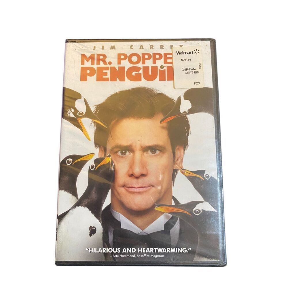 Sealed Mr. poppers penguins 2011 DVD